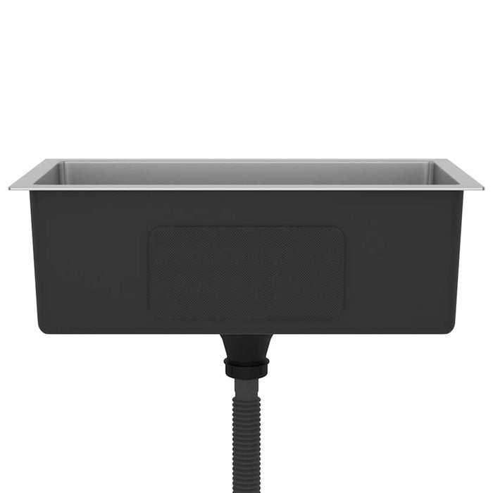 Lavello da Cucina Lavorato a Mano in Acciaio Inox 51504