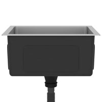 Lavello da Cucina Lavorato a Mano in Acciaio Inox 51506