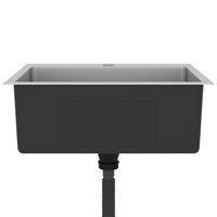 Lavello da Cucina Lavorato a Mano in Acciaio Inox 51510