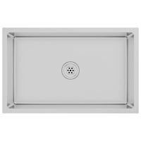 Lavello da Cucina Lavorato a Mano in Acciaio Inox cod mxl 49035