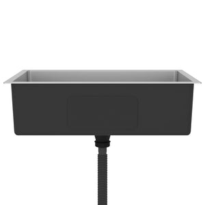 Lavello da Cucina Lavorato a Mano in Acciaio Inox cod mxl 49035