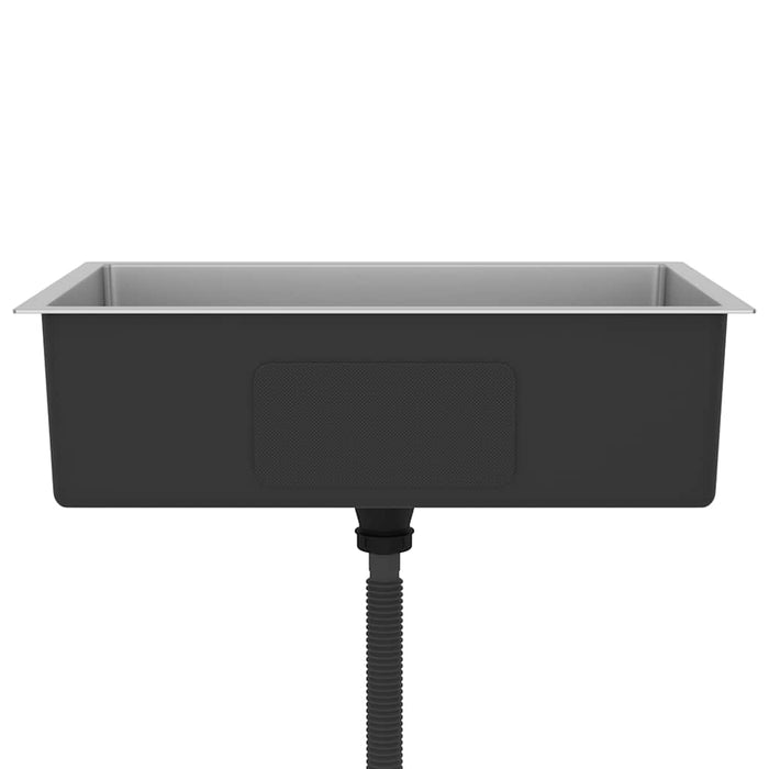 Lavello da Cucina Lavorato a Mano in Acciaio Inox 51516