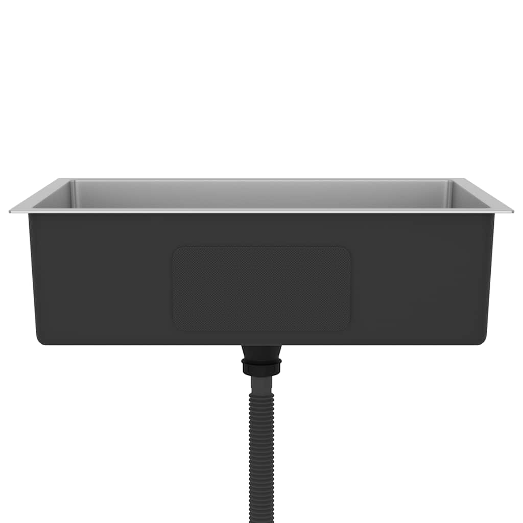 Lavello da Cucina Lavorato a Mano in Acciaio Inox 51516