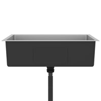 Lavello da Cucina Lavorato a Mano in Acciaio Inox 51516