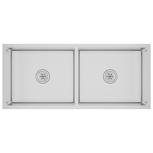 Lavello da cucina fatto a mano in acciaio inox 02_0002473