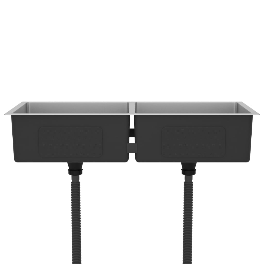 Lavello da cucina fatto a mano in acciaio inox 02_0002473