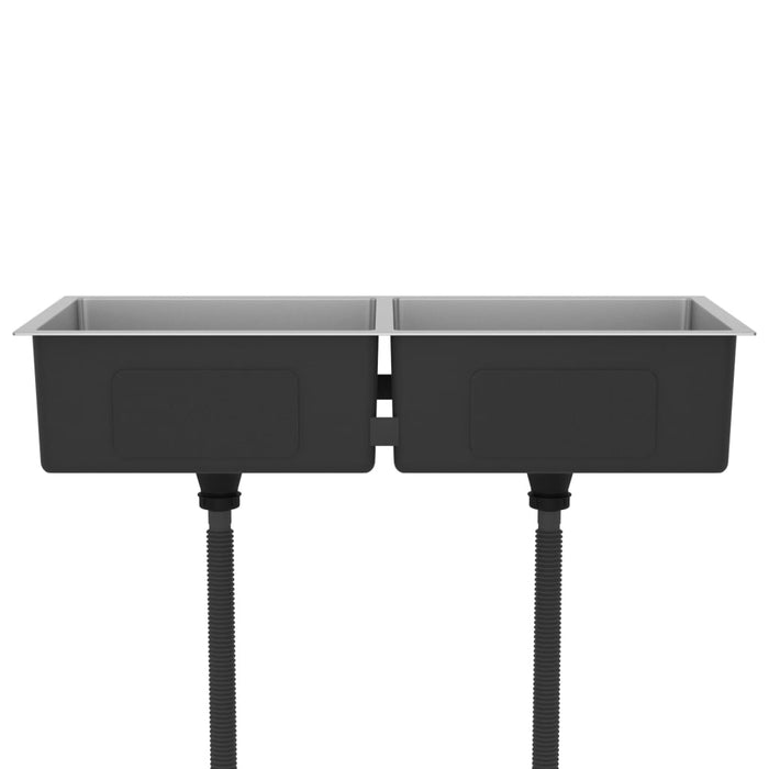 Lavello da cucina fatto a mano in acciaio inox 02_0002473