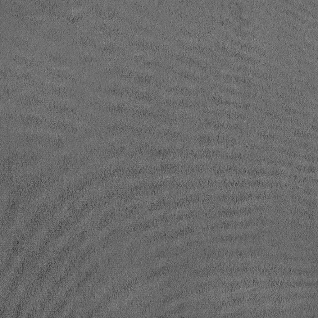 Sedie da Pranzo 4 pz Grigio Chiaro in Velluto 325679