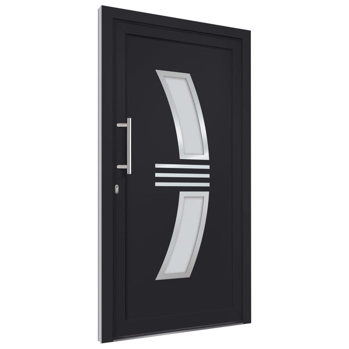 Porta di Ingresso Antracite 88x200 cm 3057570