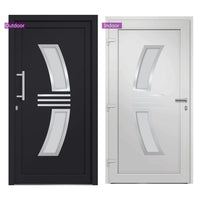 Porta di Ingresso Antracite 108x208 cm cod mxl 69104