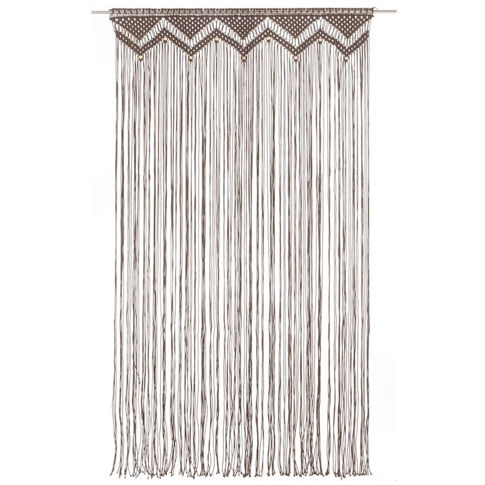 Tenda MacramÃ¨ Grigio Talpa 140x240 cm in Cotone cod mxl 68109