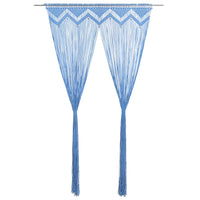 TendaMacramÃ¨ Blu 140x240 cm in Cotonecod mxl 71444