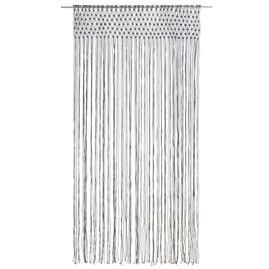 TendaMacramÃ¨ Antracite 140x240 cm in Cotone cod mxl 95492