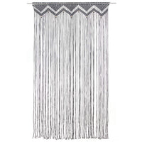 Tenda MacramÃ¨ Antracite 140x240 cm in Cotone  cod mxl 70087