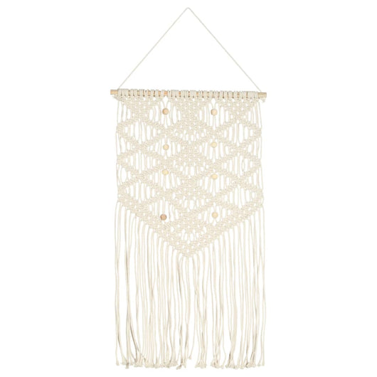 Decorazione da Parete in MacramÃ¨ 40x80 cm Cotone