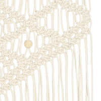 Decorazione da Parete in MacramÃ¨ 40x80 cm Cotone