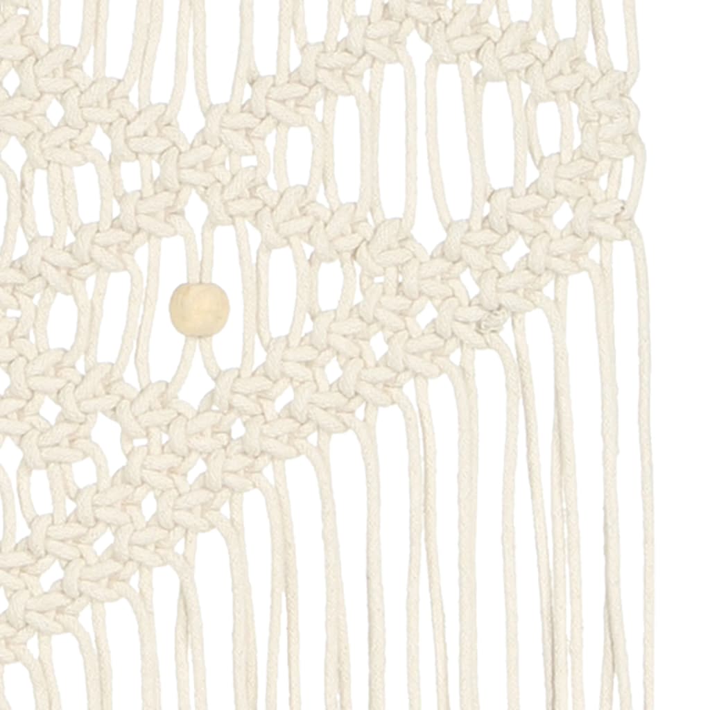 Decorazione da Parete in Macramè 40x80 cm Cotone 323998