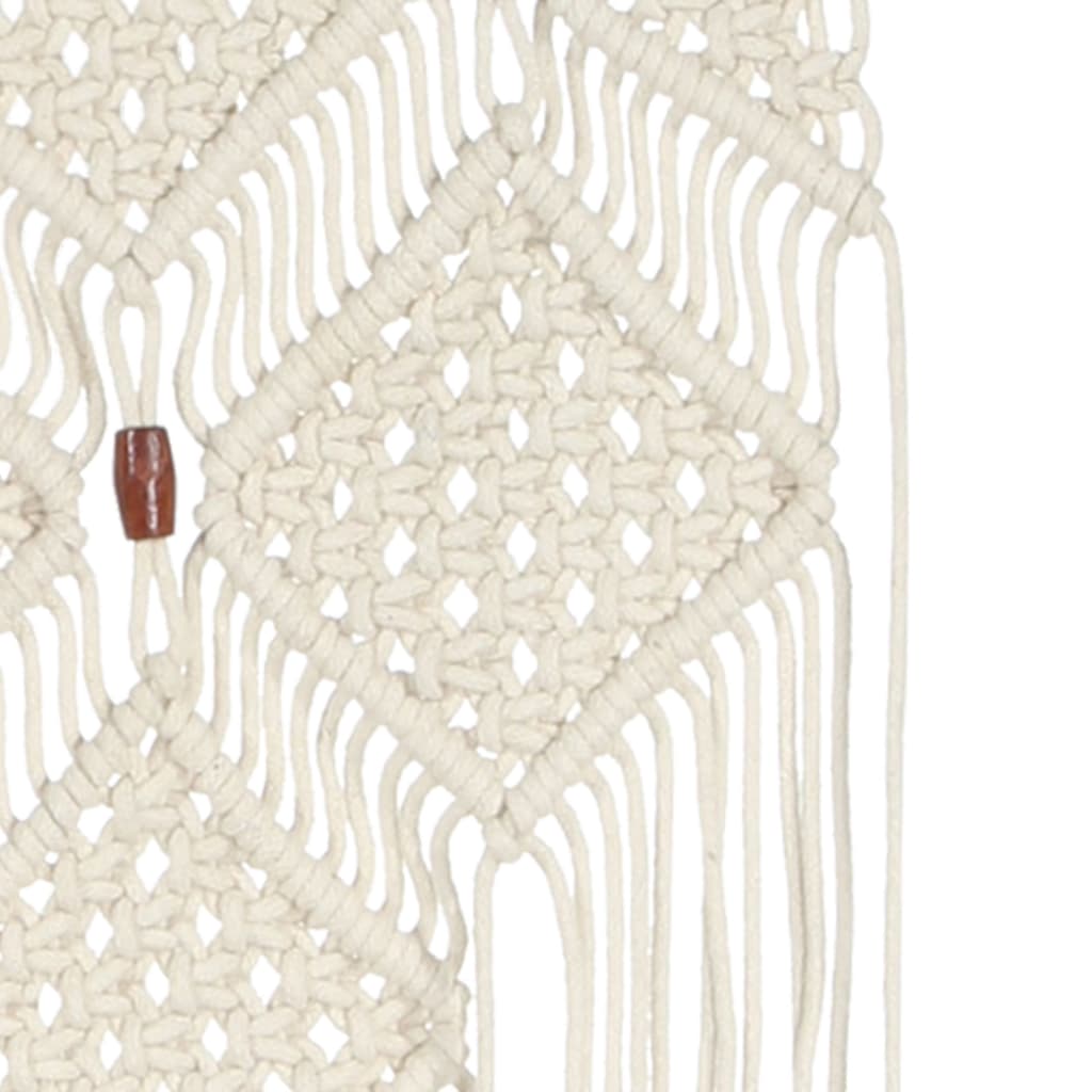 Decorazione da Parete in Macramè 40x80 cm Cotone 323999