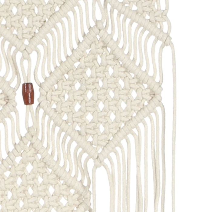Decorazione da Parete in Macramè 40x80 cm Cotone 323999