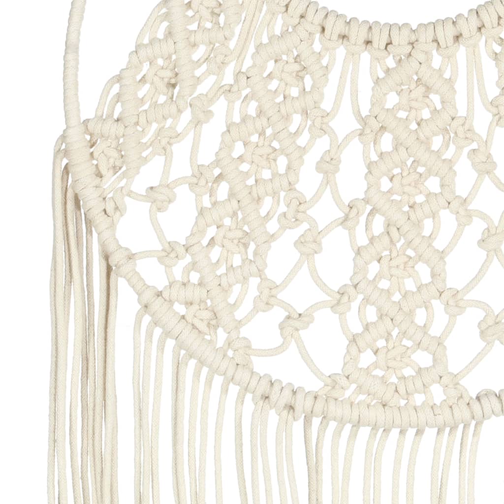 Decorazione da Parete in MacramÃ¨ 40x80 cm Cotone cod mxl 70482