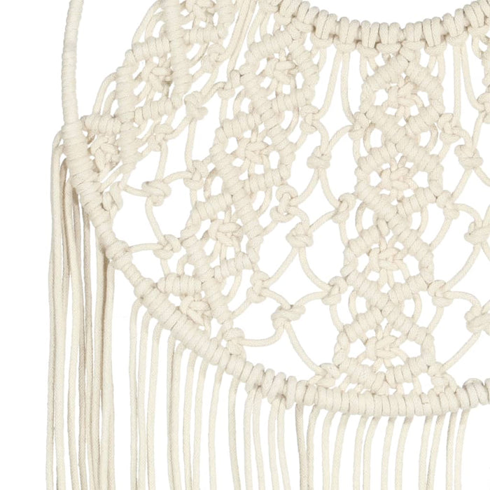 Decorazione da Parete in MacramÃ¨ 40x80 cm Cotone cod mxl 70482