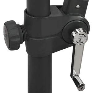 Ombrellone da giardino con palo laterale e luci LED sabbia 300 cm 02_0008531