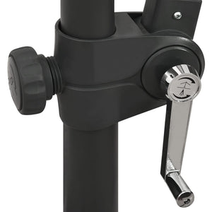 Ombrellone a Sbalzo con Palo e Luci a LED Sabbia 300 cm 312336