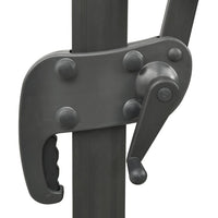 Ombrellone da giardino con palo laterale e luci LED 300 cm sabbia 02_0008533