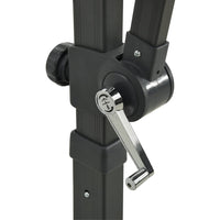 Ombrellone a Sbalzo con Doppia Copertura 250x250 cm Sabbia 312364