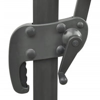 Ombrellone a Sbalzo con Doppia Copertura 400x300 cm Sabbia