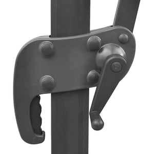 Ombrellone decentrato con doppio tetto 300 x 300 cm blu 02_0008557