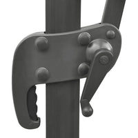 Ombrellone da giardino a sbalzo con doppio piano in terracotta 400x300 cm 312383