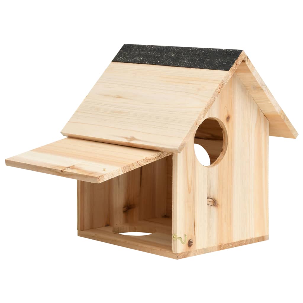 Casetta per Scoiattoli in Legno Massello di Abete 26x25x29 cm cod mxl 50884