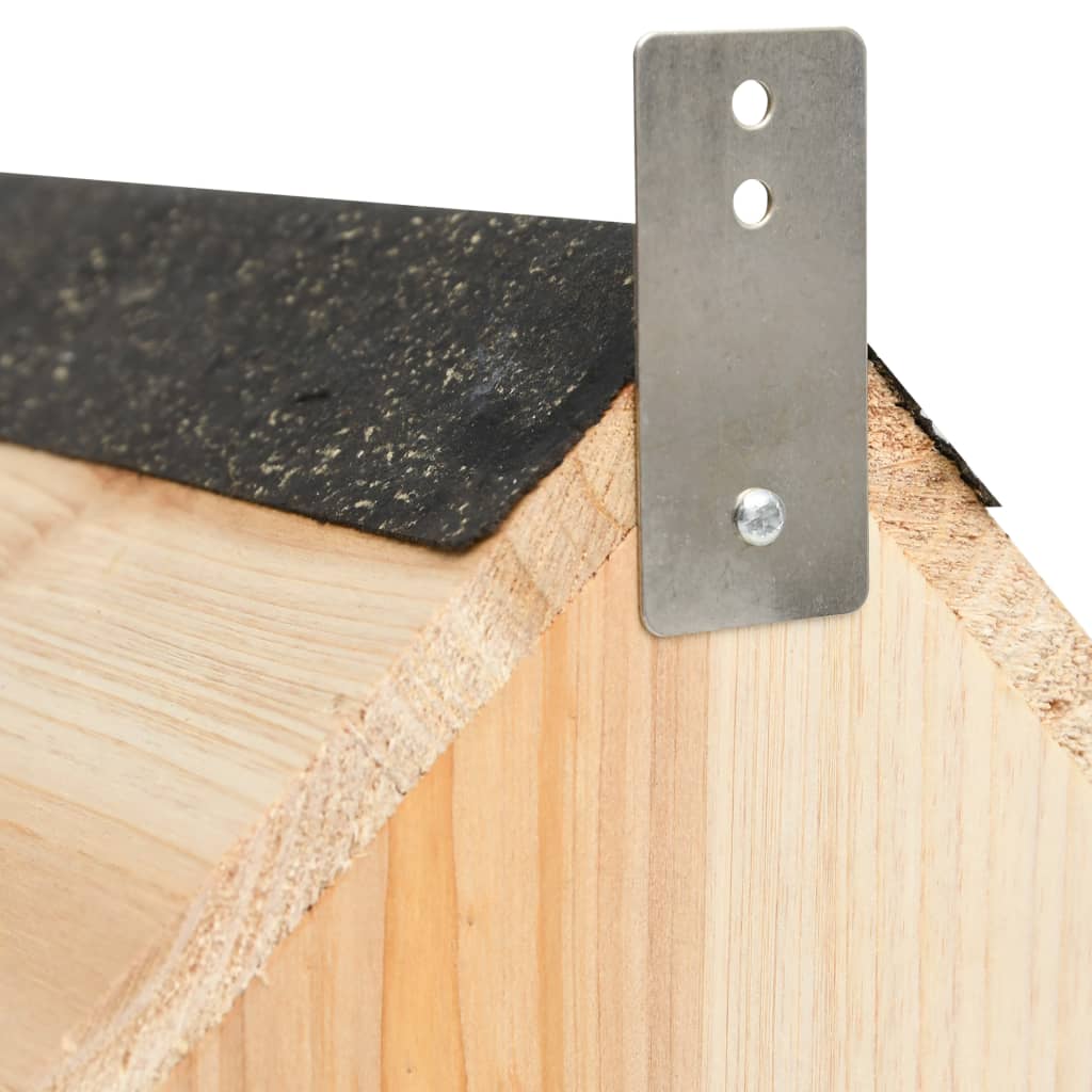 Casetta per Scoiattoli in Legno Massello di Abete 26x25x29 cm cod mxl 50884