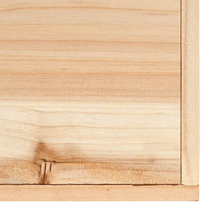 Casetta per Scoiattoli in Legno Massello di Abete 26x25x29 cm 314821