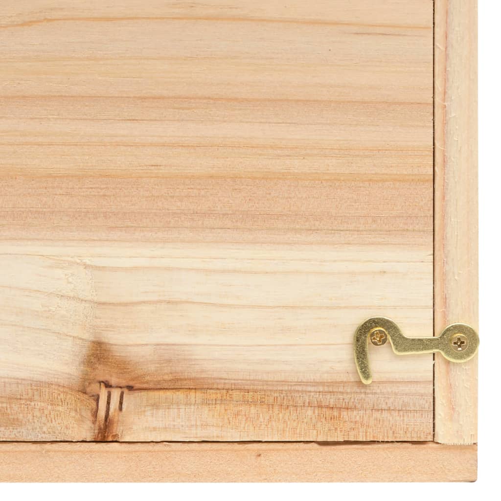 Casetta per Scoiattoli in Legno Massello di Abete 26x25x29 cm cod mxl 50884