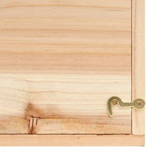 Casetta per Scoiattoli in Legno Massello di Abete 26x25x29 cm cod mxl 50884