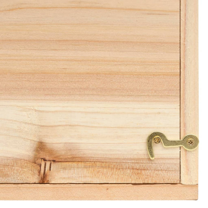 Casetta per Scoiattoli in Legno Massello di Abete 26x25x29 cm cod mxl 50884