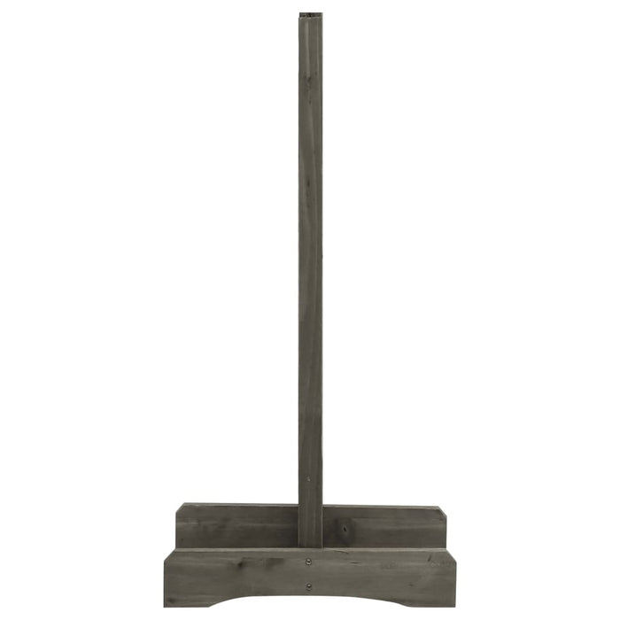 Traliccio da Giardino Grigio 120x60 cm in Massello di Abete cod mxl 13918