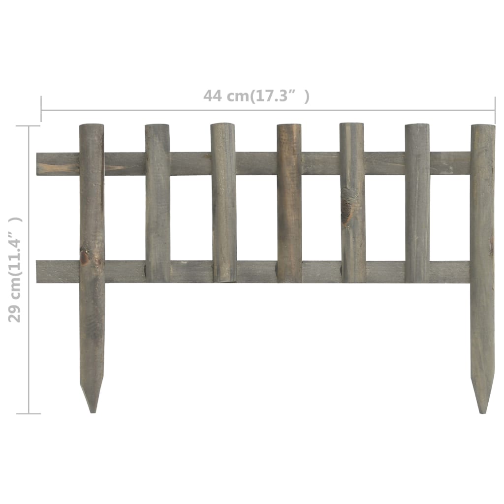 Bordature per Prato 10 pz in Legno di Abete 4,4 m cod mxl 9341
