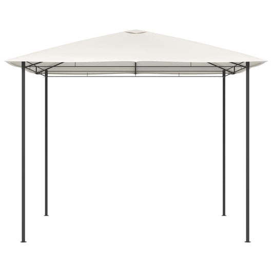 Gazebo 3x3x2,6 m Crema 160 g/mÂ²
