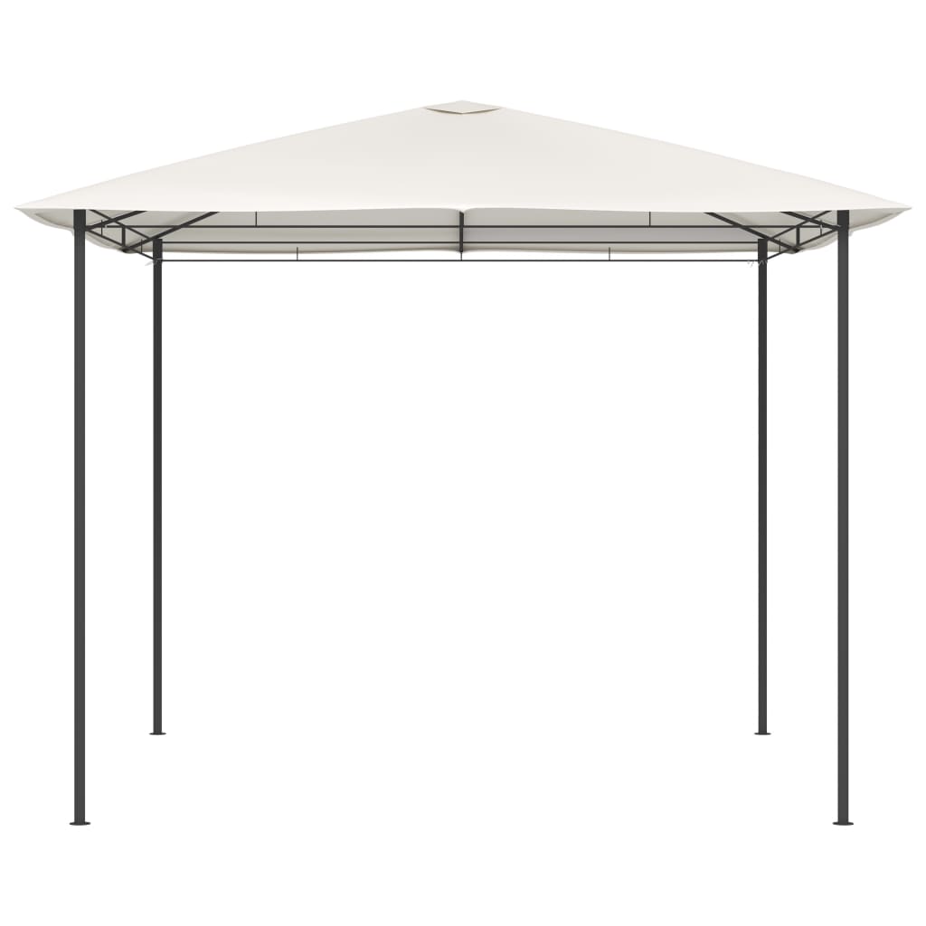 Gazebo 3x3x2,6 m Crema 160 g/m² 313608