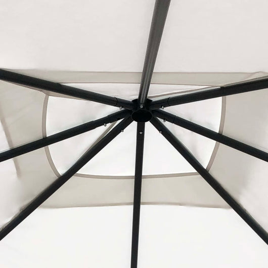 Gazebo 3x3x2,6 m Crema 160 g/m² 313608