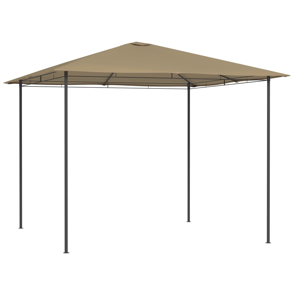 Gazebo 3x3x2,6 m Grigio Talpa 160 g/mÂ²