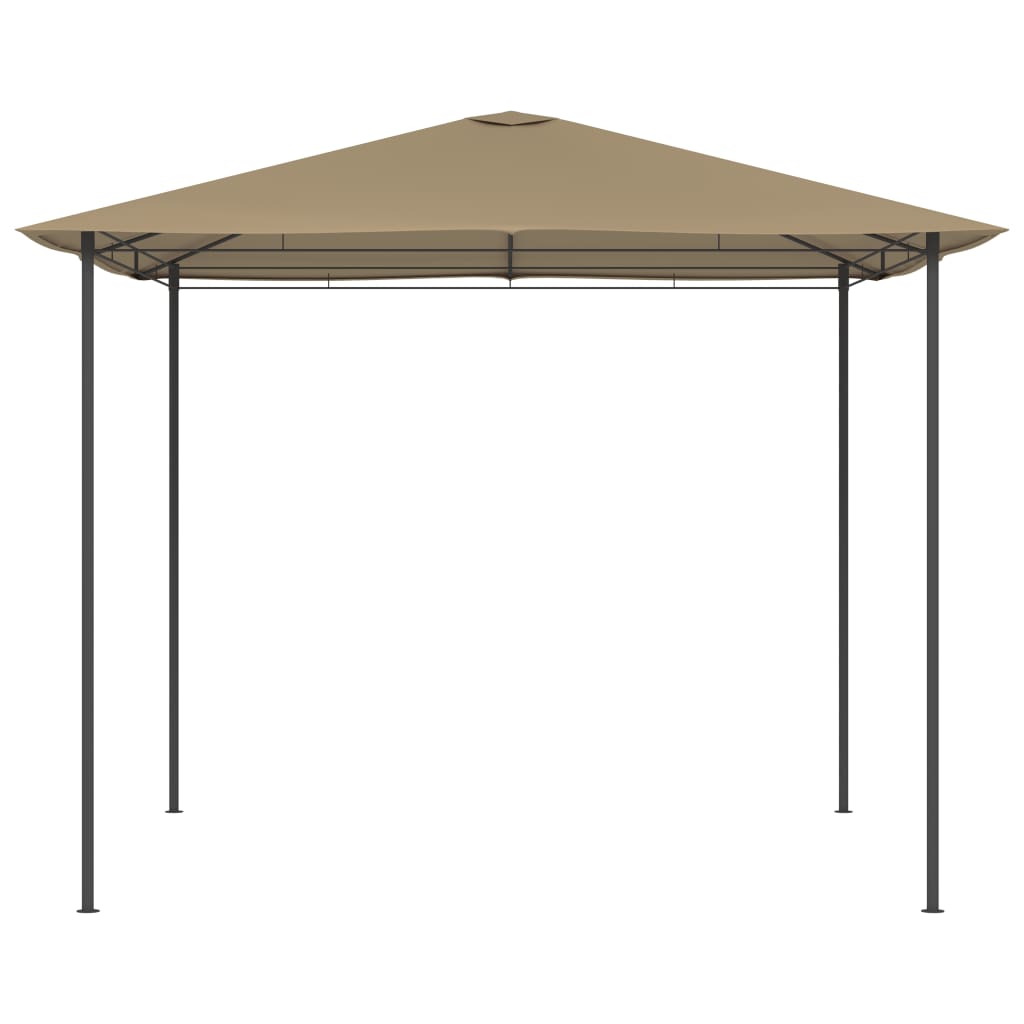 Gazebo 3x3x2,6 m Grigio Talpa 160 g/m² 313609