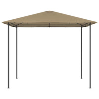 Gazebo 3x3x2,6 m Grigio Talpa 160 g/m² 313609