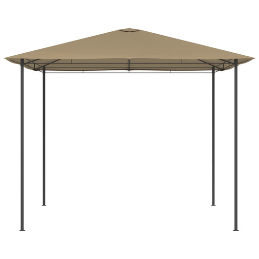 Gazebo 3x3x2,6 m Grigio Talpa 160 g/m² 313609