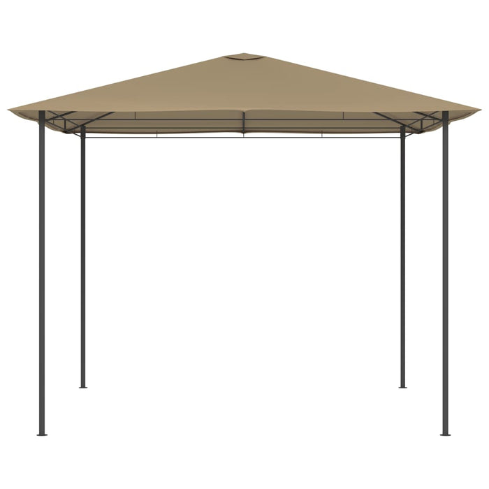 Gazebo 3x3x2,6 m Grigio Talpa 160 g/m² 313609