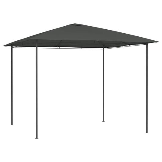 Gazebo 3x3x2,6 m Antracite 160 g/mÂ²