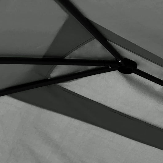 Gazebo con Montanti Rivestiti 3x4x2,6 m Antracite 160 g/m² 313613